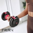 thumbnail image 4 of FitRx SmartBell, 9 in 1 Adjustable Dumbbell, 25 lb, 4 of 12