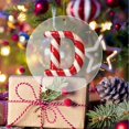 thumbnail image 4 of 26 Letter Ornament Cane Candy Letter Ornament, 4 of 5