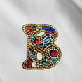 thumbnail image 3 of Porte-clés de Noël 26 Lettres Pendentif Strass, 3 of 8