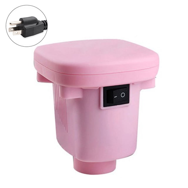 Mistaha Electric Vacuum Pump for Efficient Compression and Space Saving - Mini Portable Air Pump for Home and Travel Organization - Pink-US - 55W Power - Premium Material - Fast Deflation - Compact