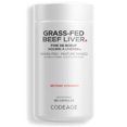 thumbnail image 1 of Codeage Grass-Fed Beef Liver Supplement Bovine, Freeze Dried, Non-Defatted, Desiccated, 180 Capsules, 1 of 4