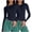 Navy, variant on lcziwo Long Sleeve Shirt Tops Women Tight Skinny Solid Color Basic Crop Top Pullover Tshirt Trendy Crewneck Tunic Tops 2PC 2024 White,XL