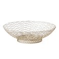 thumbnail image 1 of MesaSe Creative Fruit Bowl Storage Tray Durable Iron Thickened And Upgraded Material Gold Home Organizer, 1 of 10
