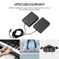 thumbnail image 4 of 3.5mm Interface Compact Sustain Pedal  Dual Pedal for Musical Instruments Portable Folding Piano Electronic Keyboard Electronic Foldable Drum, 4 of 7