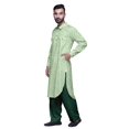 thumbnail image 3 of Atasi Printed Rayon Pathani Kurta With Solid Salwar For Mens Party Wear, 3 of 5