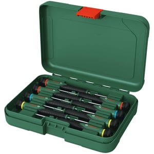 Jeu de tournevis de précision, 8-Piece Avec boîte de stockage , Conseils magnétiques , Poignée antidérapante , Chrome Vanadium lames d'acier , Idéal pour l'électronique , montres , verres & Petites réparations & Dyf, outil