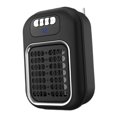 thumbnail image 3 of veasfak Wall Outlet Space Heater Electric Space Heater Overheat Protection Wall Mounted Black, 3 of 9