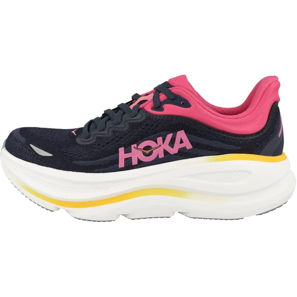Hoka Bondi 9 Varsity Navy/Nautical Chaussures de Course pour Femmes Dusk