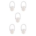 thumbnail image 2 of Transemion ABS Decorate With Lightweight Planter With Removable Strape And Wall-Mount Option Inner Layer Hollowed Out For Better White 8.7*9.5*20.5cm 5Set, 2 of 6