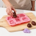thumbnail image 4 of WMQPNNS Easter Chocolate Egg Rabbit Bunny Shaped Mould for Chocolate Fondant Non Stick Rabbit Baking for DIY Candy Cookies Easter Party, 4 of 6