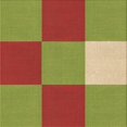 thumbnail image 1 of Ahgly Company Machine Washable Indoor Square Transitional Mahogany Brown Area Rugs, 6' Square, 1 of 7