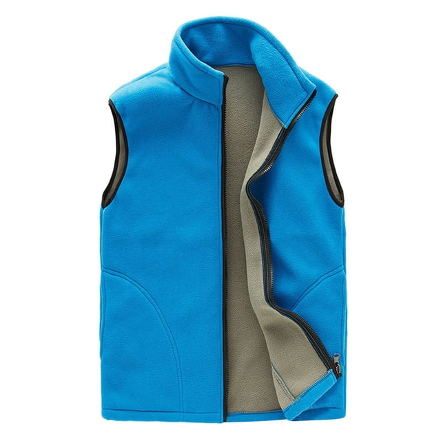 Timegard Womens Vests Sleeveless Full Zip Fitted Soft Fleece Outdoor Jacket Outerwear Warm Winter Tops