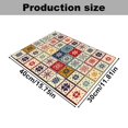 thumbnail image 2 of WHEANG Raidley Dish Mat Retro Quick Drying Water Draining Mat For Kitchen Bar Countertops Coffee Dish Draining Mat(Style B 11.8*15.7 Inch), 2 of 4