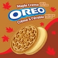 thumbnail image 2 of Biscuits-sandwiches OREO Crème à l’érable, faits avec du sirop d'érable véritable du Québec, Préparé au Canada, 2 of 10