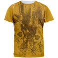 thumbnail image 1 of Poetic Nightmare Skulls Halloween Two-Sided All Over T-Shirt, 1 of 1