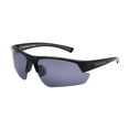 thumbnail image 1 of Athletic Works Polarized Black Wraparound Sunglasses, 1 of 3