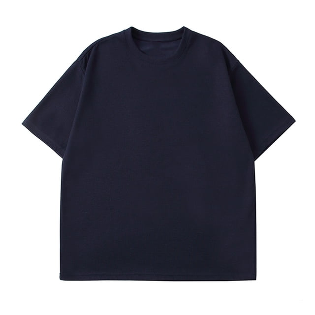 T-shirts pour Hommes à Manches Courtes Homme Uni Mode Décontracté Chandail à Enfiler Col Rond T-Shirt à Manches Courtes Hauts T-Shirts pour Hommes Mode Into the Am T-Shirts pour Hommes T-Shirts pour Hommes Grande Taille