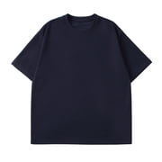 XZNGL T-shirts homme manches courtes hommes Mode solide Casual pullover rond Col manches courtes T-Shirt Tops T Shirts pour hommes mode dans l'am T-shirts pour hommes hommes grands T-T-Sshirts