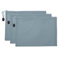 thumbnail image 1 of Unique Bargains Waterproof Zipper File Bags, A5 Document Holders for Office, Gray 3 Pack, 1 of 6
