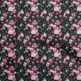 thumbnail image 1 of oneOone Rayon Black Fabric Florals Fabric For Sewing Printed Craft Fabric By The Yard 56 Inch Wide, 1 of 4