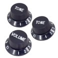 thumbnail image 1 of MYG 3PCS Guitars Strat Knob 1 Volume 2 Tone Control Knobs For Guitar Accessories, 1 of 9