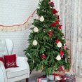thumbnail image 4 of Wzzjkit Christmas Decorations 16 Piece Flocked Christmas Balls Christmas Decoration SetMultiple Styles Of Christmas Tree Decorations Can Also Be Used For Other Party, 4 of 7