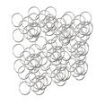 thumbnail image 2 of 100Pcs Nickel-Plated Metal Book Loose Leaf Binder s Anti-Rust Durable 32x37mm, 2 of 8