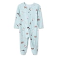thumbnail image 1 of George Baby Boys' Two-Way Zip Sleeper, 1 of 2