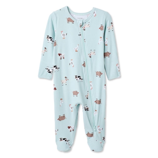 George Baby Boys' Two-Way Zip Sleeper