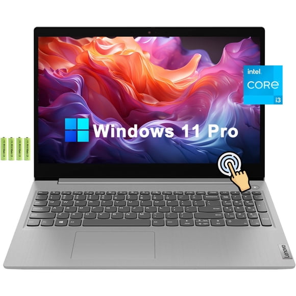 Lenovo Ideapad 3i [Windows 11 Pro] 15 15.6" FHD Touchscreen Business Laptop Computer, Intel Core i3-1115G4, 16GB RAM, 1TB PCIe SSD, Numberic Keypad, Wi-Fi 6, BT 5, HDMI, USB, Card Reader, w/Battery