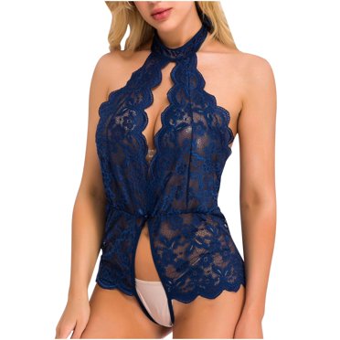 UKLSQMA Ensemble de Pyjama pour Femmes, 5 Pcs Pantalons Longs et Hauts Vêtements de Nuit, Vêtements de Maison Confortables pour Dormir et Se Détendre Bleu
