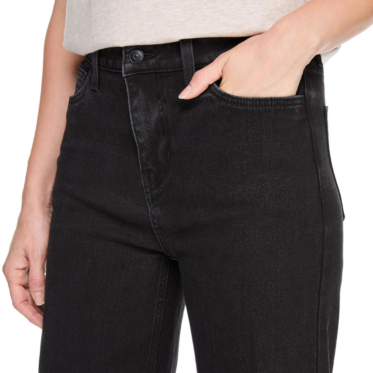 George Women's Mid Rise Wide Leg Jean