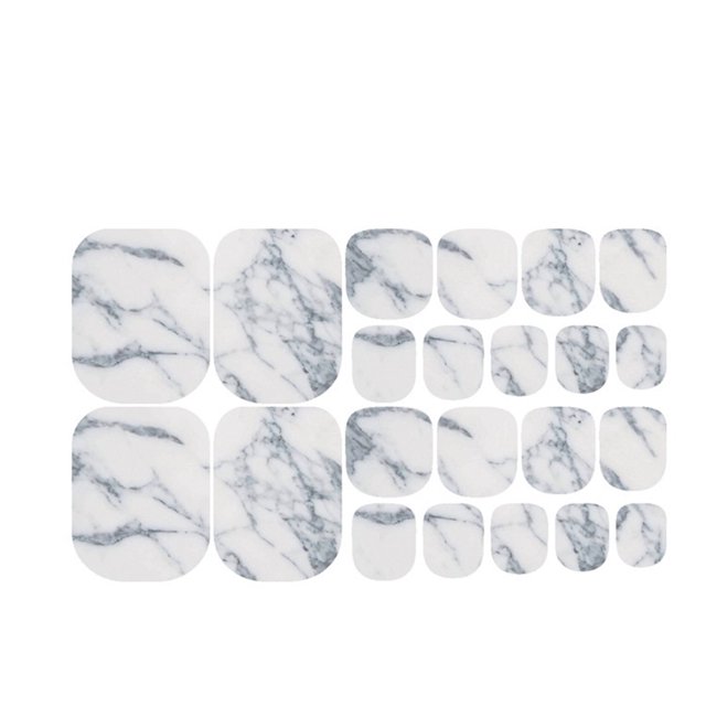 PVCS Waterproof Cute Toe Nail Stickers Summer Fashion Manicure Foot Stickers
