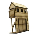 thumbnail image 1 of 1/72 Fortress Model Building Kits Innteractive Layout Scenery Architecture Scene door, 1 of 8