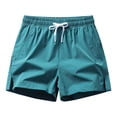 thumbnail image 1 of AherBiu Plus Size Men's Shorts Athletic Drawstring Elastic Waist Running Shorts Quick Drying Workout Gym Shorts, 1 of 7