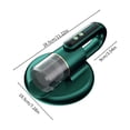 thumbnail image 3 of Handheld Vacuum Cleaner Bed Vacuum Cleaner Mattress Vacuum Cleaner 8Kpa Handheld Mattress Cleaner High-Frequency Double Beat Suitable for Bedding Sofa Other Fabric Surfaces Mattress Cleaner Machine, 3 of 9