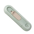 thumbnail image 1 of JUNWELL 1Pcs Pocket Knife Portable Safe Sturdy Auto-Retract Uncrate Student Penknife Office Stationery, 1 of 10