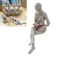 thumbnail image 4 of Innovative Reading Woman Ornament, Reading Woman Figurine Vivid Textures Weather Resistant  For Living Room E, 4 of 8