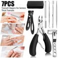 thumbnail image 1 of 7 Pcs Nail Clippers Set Ingrown Toenail Clippers Kit Stainless Steel Ingrown Toenail Removal Kit Professional Toenail Clippers Set for Ingrown and Thick Nail Durable Toe Nail Cutter, 1 of 11