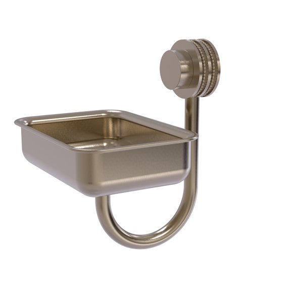 Venus Collection Wall Mounted Soap Dish with Dotted Accents