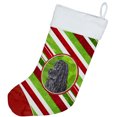 thumbnail image 2 of Carolines Treasures SC9611-CS 11 x 8 In. Black Cocker Spaniel Candy Cane Christmas Stocking, 2 of 2