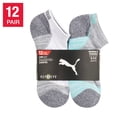thumbnail image 1 of Puma Women’s Repreve Athletic Sock, 12-pairs, White, 1 of 2