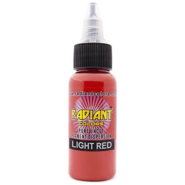 Radiant Colors Tattoo Ink - LIGHT RED 1oz
