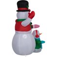 thumbnail image 2 of Christmas Airblown Snowman Family, 2 of 6