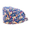 thumbnail image 4 of CEHVOM Women Solid Beading India Hat Muslim Ruffle Chemo Hat Beanie Wrap Cap, 4 of 5