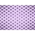 thumbnail image 1 of Ahgly Company Machine Washable Indoor Rectangle Transitional Purple Flower Purple Area Rugs, 2' x 3', 1 of 7