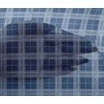thumbnail image 4 of oneOone Viscose Chiffon Fabric Tartan Check Print Sewing Fabric BTY 42 Inch Wide, 4 of 4