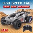 thumbnail image 2 of EIGTHTAIL Voitures Rc pour Adultes Rapide 100 Mi/h Haute Adhérence Pneus Voiture Rc Rapide Cadeau Idéal pour Enfants 1/24 Crawler Rc Vert, 2 of 4