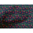 thumbnail image 4 of oneOone Cotton Poplin Fabric Leaves & Floral Block Printed Craft Fabric BTY 42 Inch Wide, 4 of 4