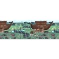 thumbnail image 1 of Noah's Ark Kids Wallpaper Border HV7243B, 1 of 1